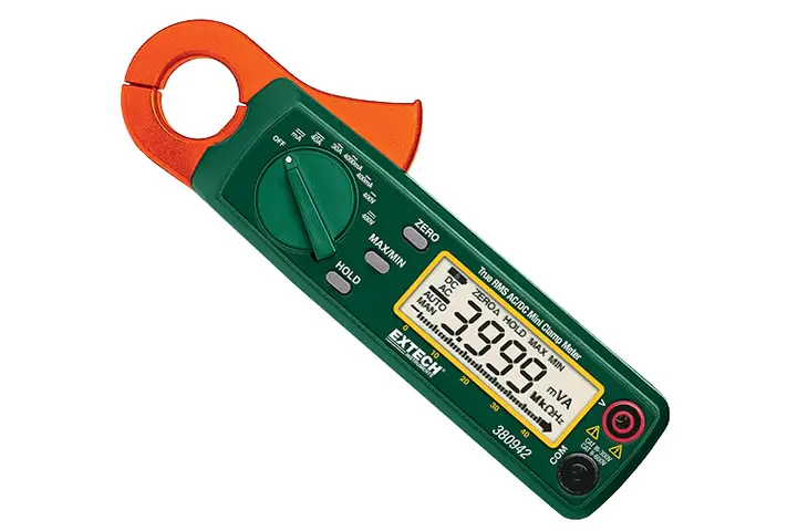 Extech Instruments Clamp Meter with DMM, Mini - view 2